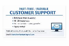 Customer Support Assistant – Flexible Hours
