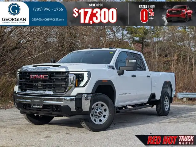 2026 GMC Sierra 2500HD Pro- Snow Plow Prep/Camper Pkg