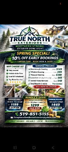 Residential Exterior Services Spring Specials - Photo 2