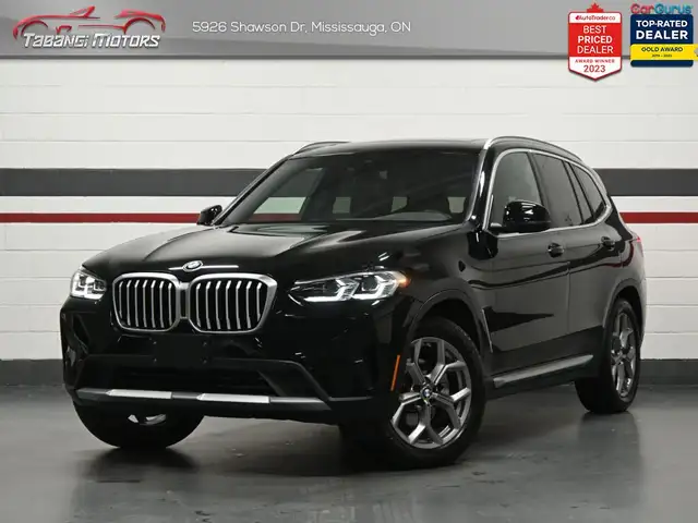 2022 BMW X3 xDrive30i No Accident Navigation Panoramic Roof Ambi