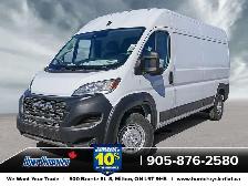 2026 RAM ProMaster 2500 HIGH ROOF | 159 WB | CAM | V6 | 3 PASS &
