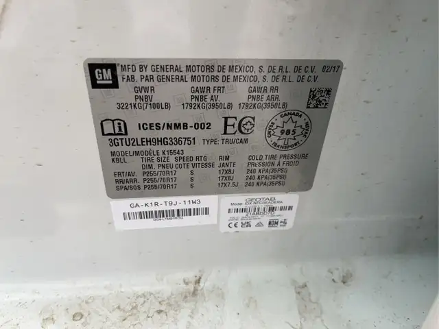 2017 GMC Sierra 1500 4X4 - Photo 26