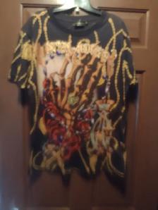 Christine Audigier tee-shirt super cool size large