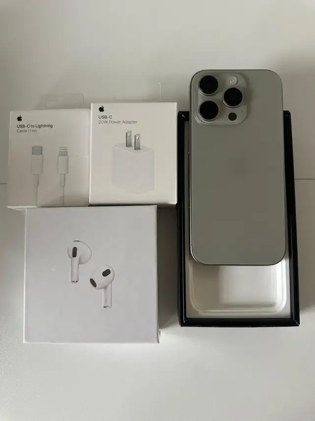 iPhone 16 Pro 256gb Airpods Package/Delivery - Photo 8