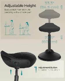 SONGMICS Ergonomic Stool - Photo 5