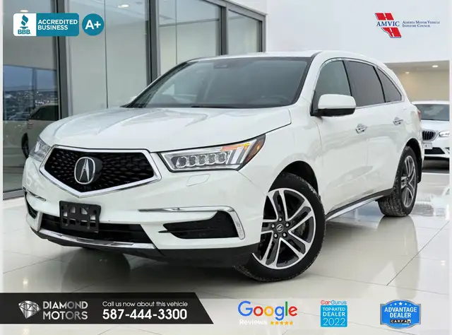 2018 Acura MDX SH-AWD with Navigation - Leather - Remote Starter