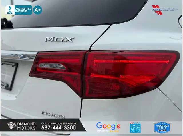 2018 Acura MDX SH-AWD with Navigation - Leather - Remote Starter - Photo 7