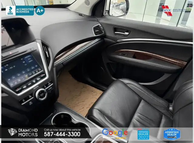 2018 Acura MDX SH-AWD with Navigation - Leather - Remote Starter - Photo 21
