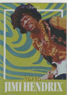 2025 Keepsake Collection Jimi Hendrix insert cards. - Photo 2