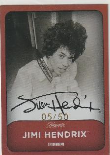 2025 Keepsake Collection Jimi Hendrix insert cards. - Photo 9