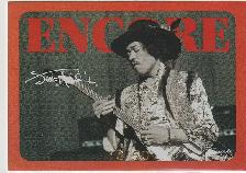2025 Keepsake Collection Jimi Hendrix insert cards. - Photo 10