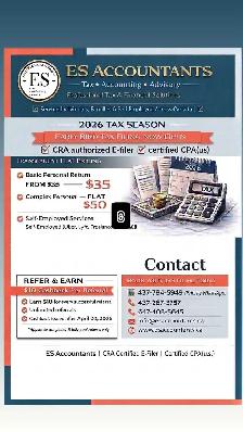 Tax Return flat fees/no hidden charges