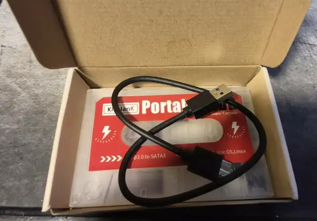 USB 3.0 EXTERNAL HARD DRIVE ENCLOSURE – SATA – $20 - Photo 4