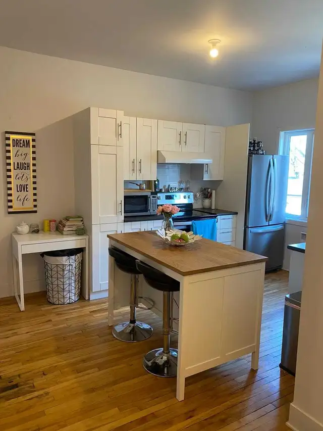 3 1/2 Rénover a louer / Renovated 3 1/2 for rent - Photo 2