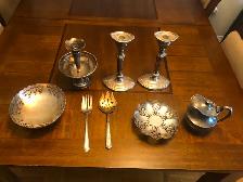 VINTAGE 1930-40 VARIETE VAISSELLE,ARGENT PLAQUE, VENDU SEPARE - Photo 8