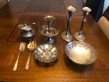 VINTAGE 1930-40 VARIETE VAISSELLE,ARGENT PLAQUE, VENDU SEPARE - Photo 9