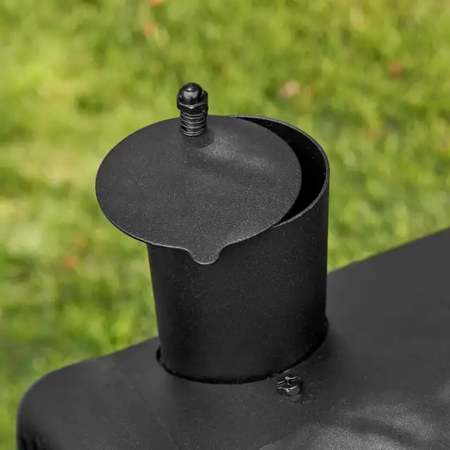 CHAR-GRILLER DUAL FUEL PRO: GAS & CHARCOAL BBQ SMOKER COMBO - Photo 7