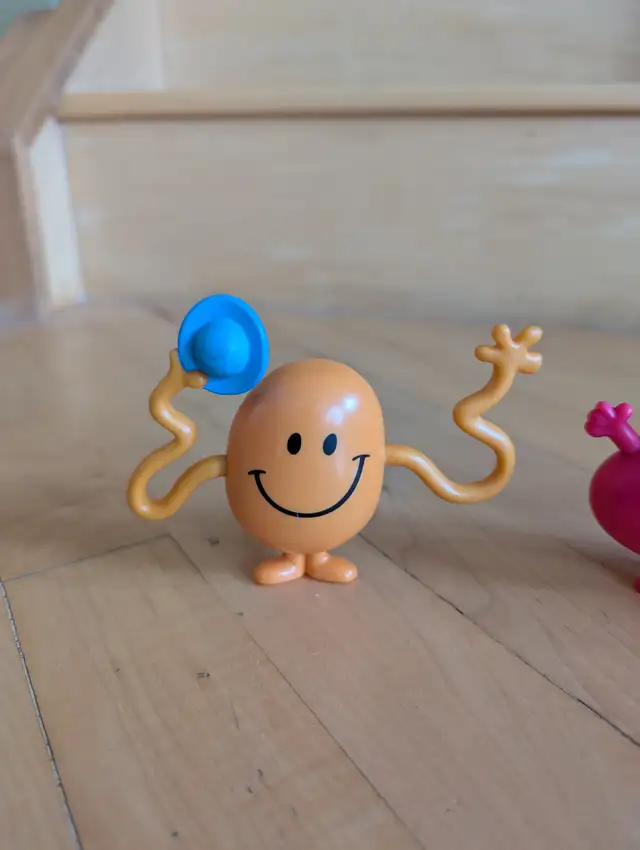 4 - Vintage Mr. Men & Little Mrs. Figurines