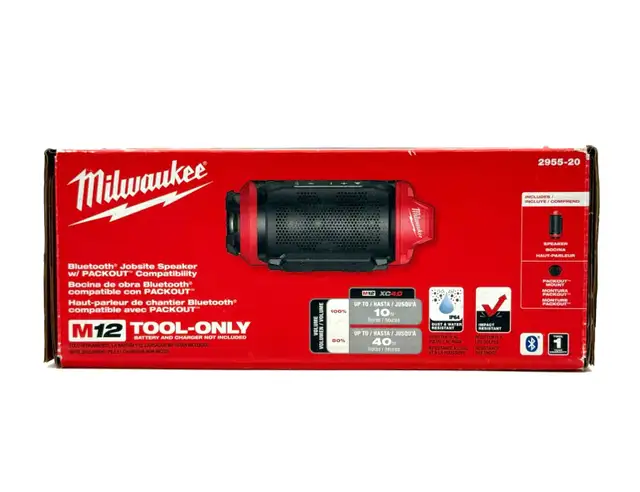 Milwaukee 2955-20 M12 Bluetooth Jobsite Speaker - $149