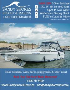 20' Marina Slip at Sandy Shores Resort on Lake Diefenbaker - Photo 4