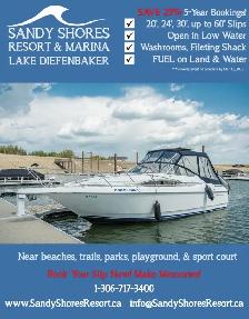 20' Marina Slip at Sandy Shores Resort on Lake Diefenbaker - Photo 5