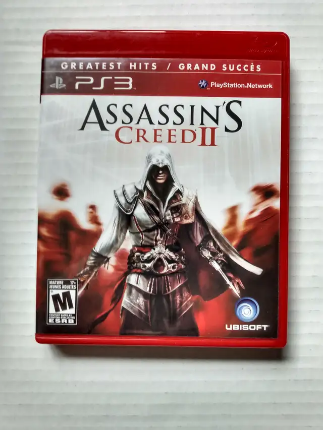 ASSASSINS CREED 2 PS3 GAME FOR PLAYSTATION 3 MINT CONDITION