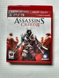 ASSASSINS CREED 2 PS3 GAME FOR PLAYSTATION 3 MINT CONDITION