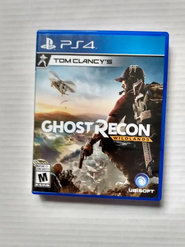 TOM CLANCY'S GHOST RECON WILDLANDS PS4 GAME PLAYSTATION 4 MINT