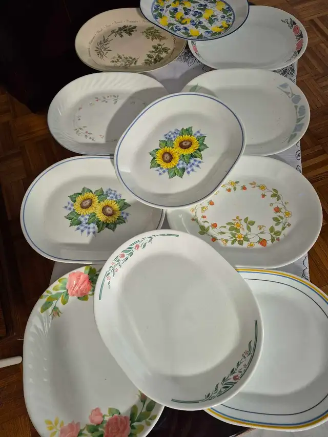 corelle platters