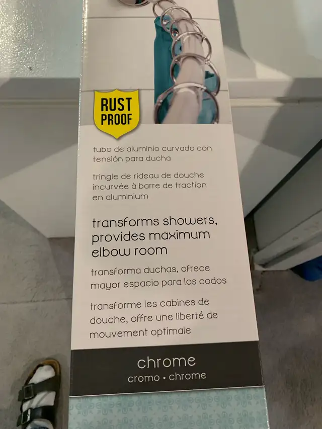 Zenna Curved Shower Curtain Rod - Photo 2