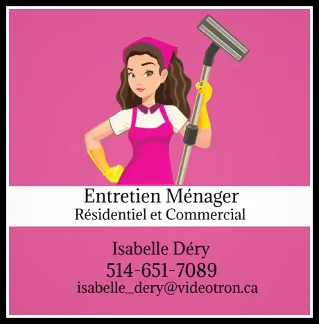 Femme de ménage Laval-Rive-Nord