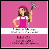 Femme de ménage Laval-Rive-Nord