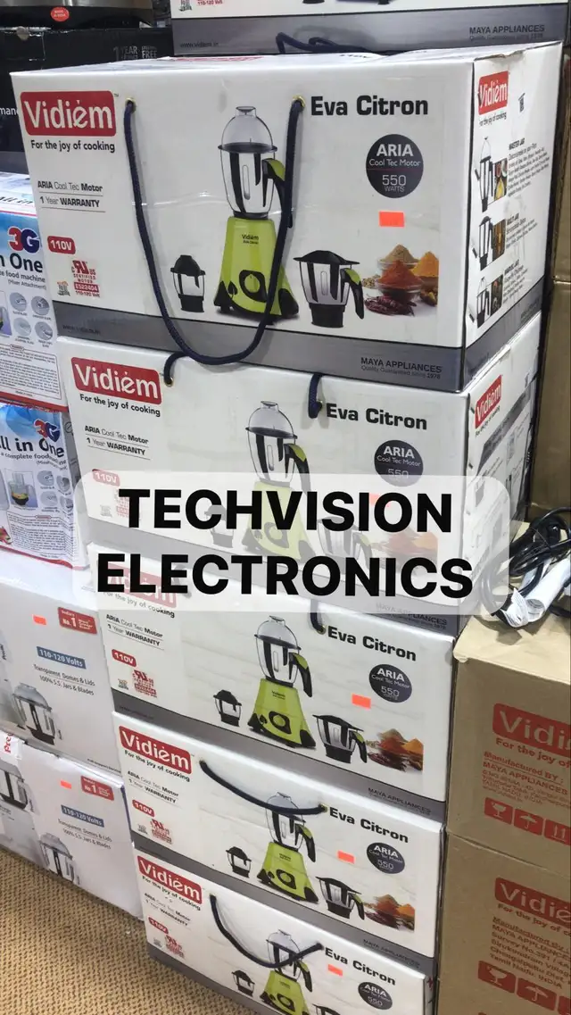 Vidiem Eva Citron 550 Watts Mixer and Grinder