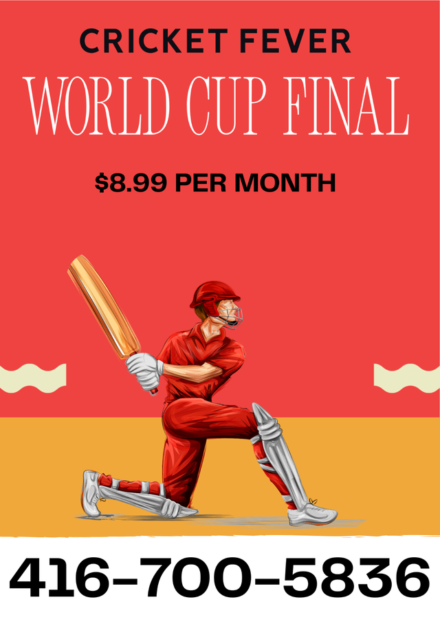 Watch The Ultimate Cricket World Cup Final Tonight