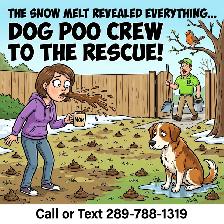 Dog Poo Crew  Spring clean up - Photo 2