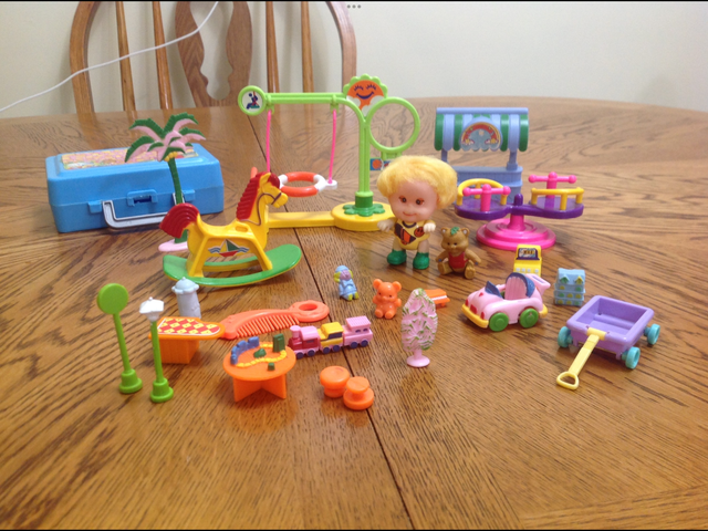Vintage Novelty Doll Playground