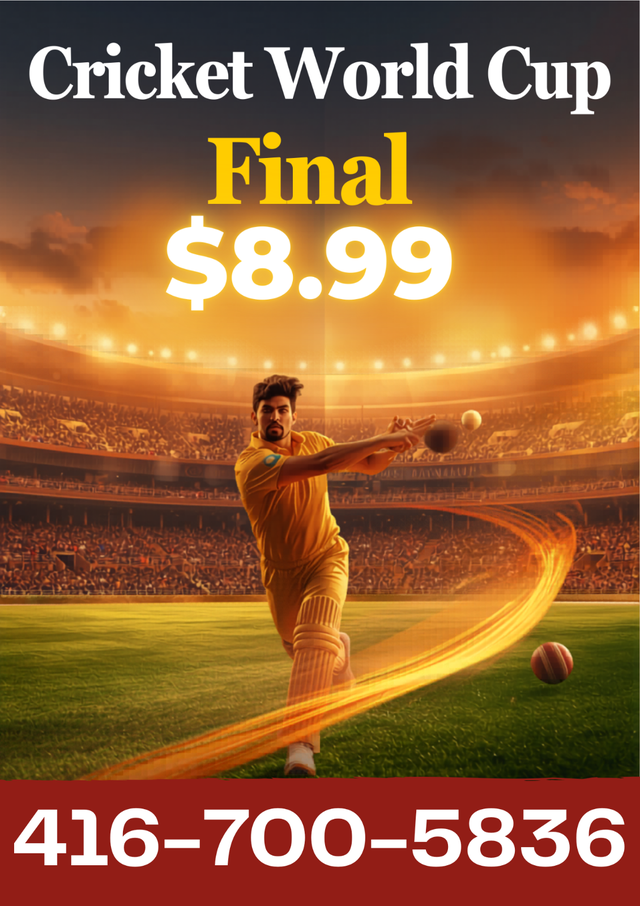 Stream The Cricket World Cup Final Anywhere – $8.99