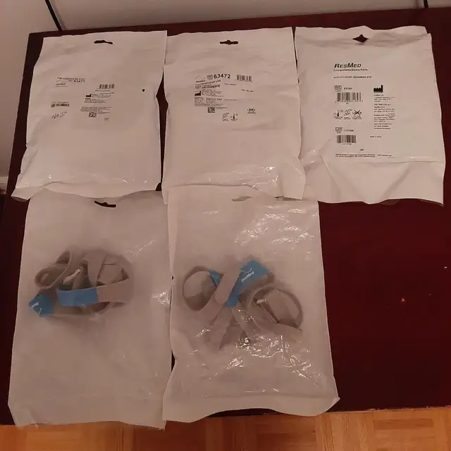 BRAND NEW ADJUSTABLE RESMED AIR- FIT F-20 MED OR LARGE CPAP MASK - Photo 4