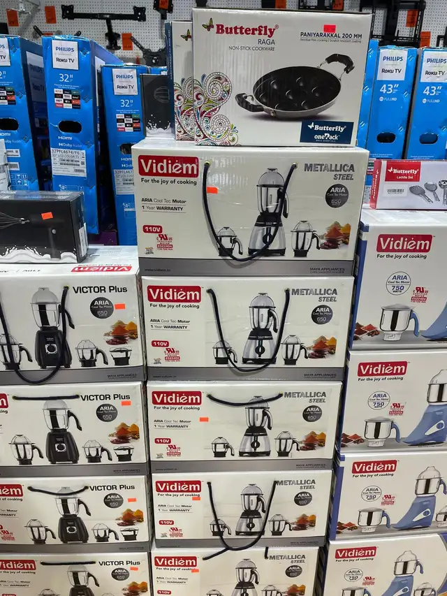 Vidiem Metallica STEELE 650W / 110V Stainless Steel Jars