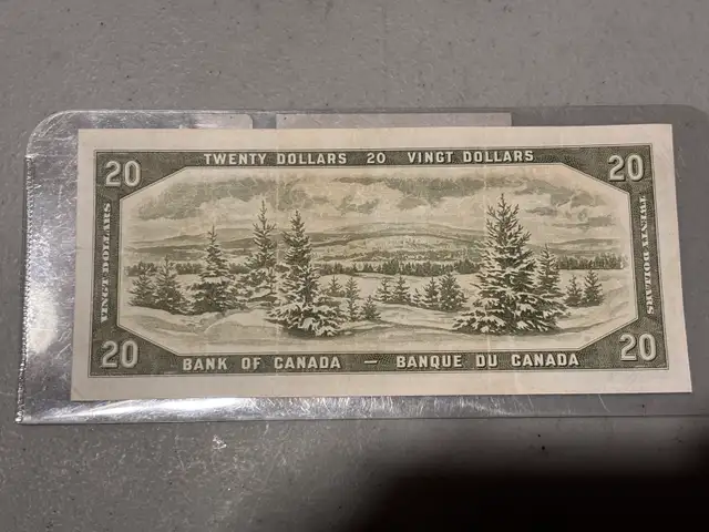 1954 Bank of Canada $20.  $40 - Photo 4