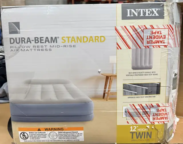 INTEX 64115ED Air Mattress 12' TWIN - Photo 4