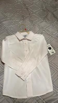 Brand new  boys dress shirts, sleeves size extra small size