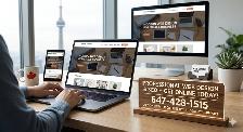 Professional Web Design & SEO – Get Online Today! 647-428-1515