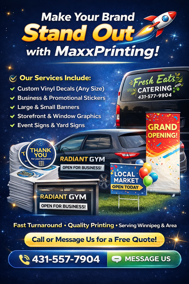 Need Banners, Stickers, or Decals? We Print It All!