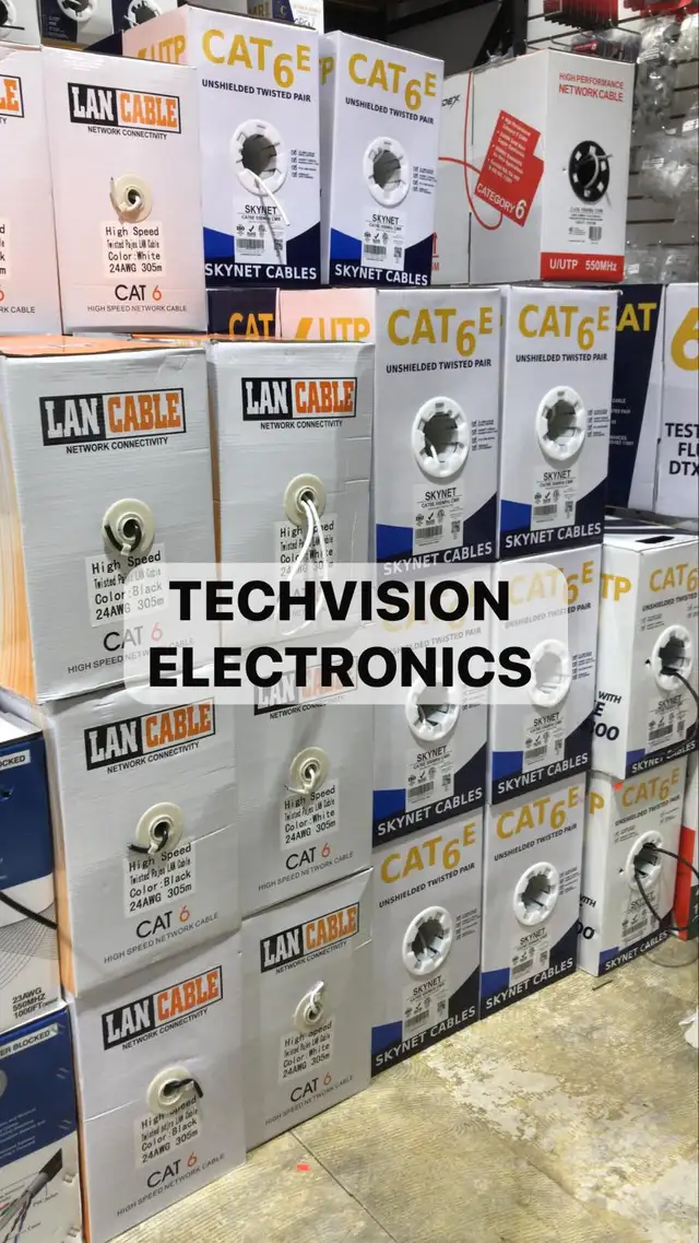 BULK NETWORKING CABLE CAT5e,CAT6 INDOOR, OUTDOOR, PLENUM CABLES