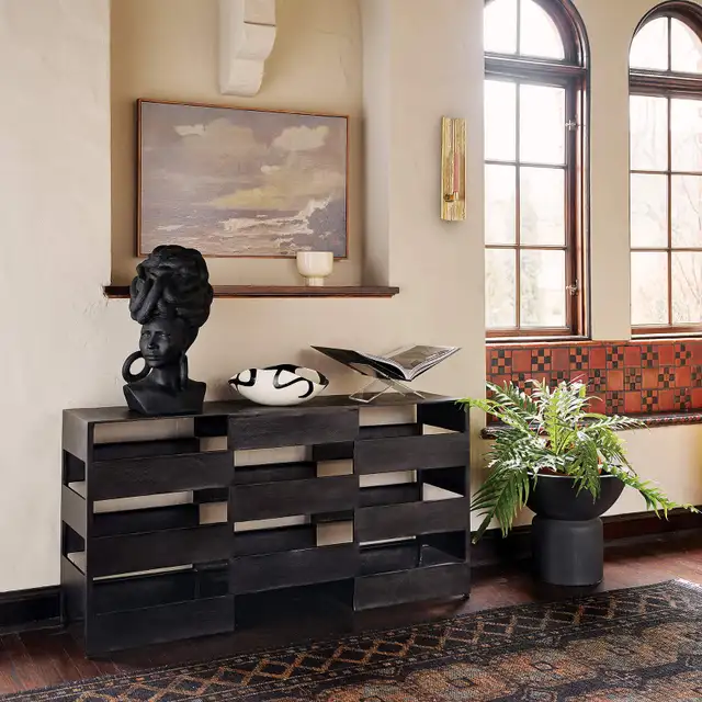 Muthoni wa Kirima Weaver Bird Black Fiber Clay Bust (Best Seller - Photo 8