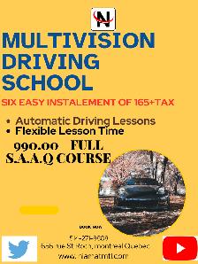 S.A.A.Q, CAR, CLASS-5, FULL DRIVING COURSE FROM APPROVED DRIVING - Photo 6