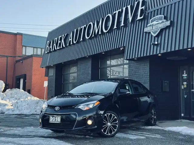 2016 Toyota Corolla S