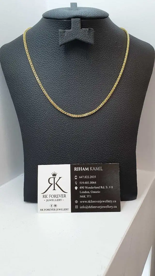 10k yellow gold chain #366_6