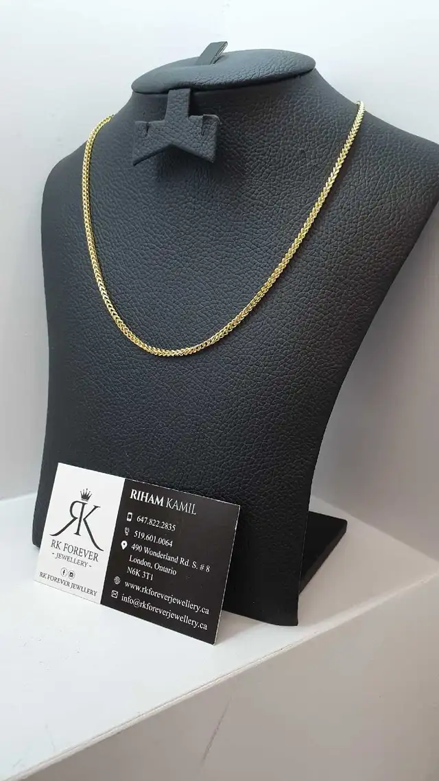 10k yellow gold chain #366_6 - Photo 2